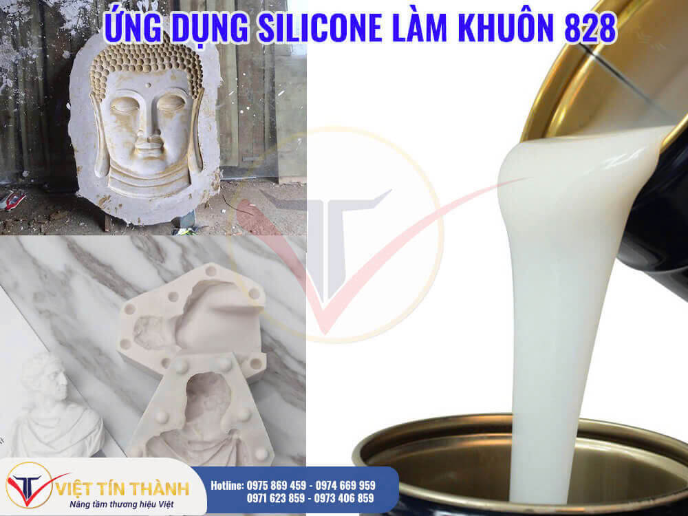 silicone tạo khuôn 828 việt tín thành